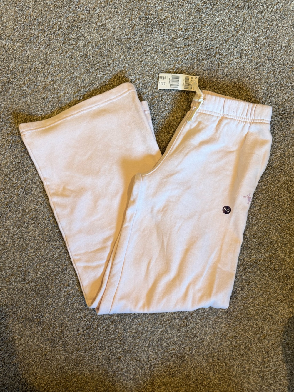 Light Pink Girls' abercrombie kids Sweatpants  11/12 long
